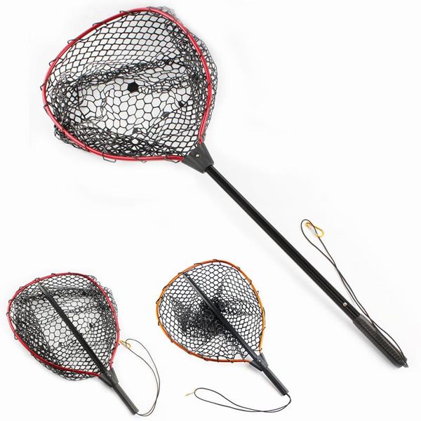 fishing accessories outdoor aluminium alloy net with scratch-resistant rubber mesh and rope
fishing accessories outdoor aluminium alloy net with scratch-resistant rubber mesh and rope