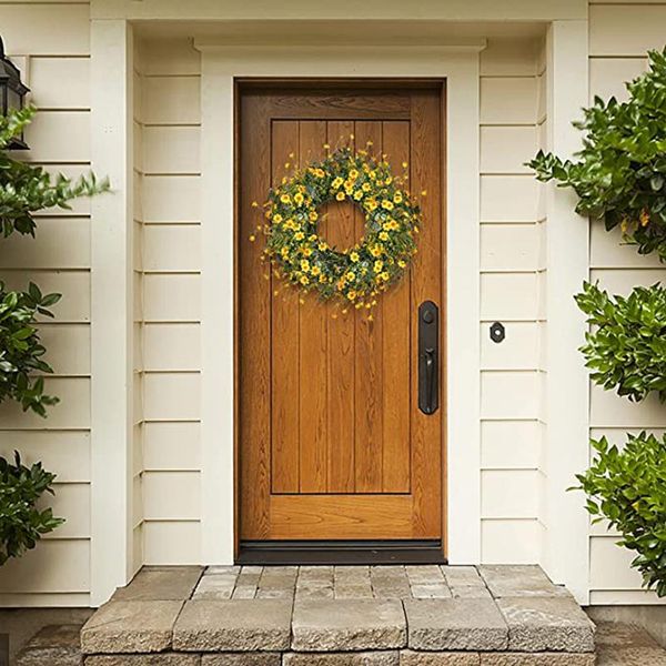 decorative flowers & wreaths artificial daisy flower wreath home door garland for front wedding party hanging pendant decoration small fresh
decorative flowers & wreaths artificial daisy flower wreath home door garland for front wedding party hanging pendant decoration small fresh