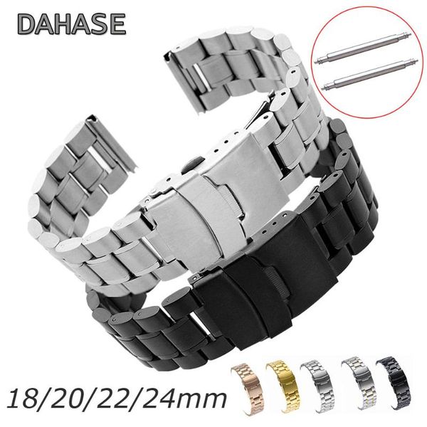 watch bands 5rows band 18mm 20mm 22mm 24mm replacement strap stainless steel double lock buckle wristband belt bracelet, Black;brown
watch bands 5rows band 18mm 20mm 22mm 24mm replacement strap stainless steel double lock buckle wristband belt bracelet, Black;brown