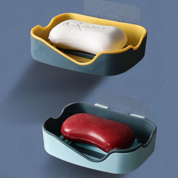 tool organizers 2pcs soap rack no drilling wall mounted double layer self adhesive holder shower tray draining bathroom gadgets
tool organizers 2pcs soap rack no drilling wall mounted double layer self adhesive holder shower tray draining bathroom gadgets