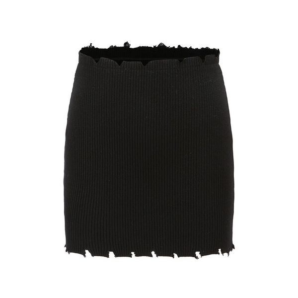 2021 new tight knitted skirt, uniform color, fashion, tight, elastic, women, spring and autumn series df93, Black
2021 new tight knitted skirt, uniform color, fashion, tight, elastic, women, spring and autumn series df93, Black