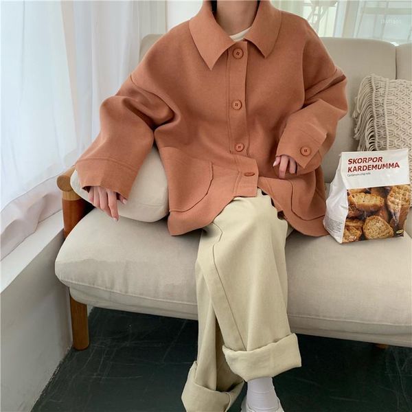 winter coat womens oversize fashion cashmere wool coats outerwear female short thickening warm woolen overcoat women trench women's & b, Black
winter coat womens oversize fashion cashmere wool coats outerwear female short thickening warm woolen overcoat women trench women's & b, Black