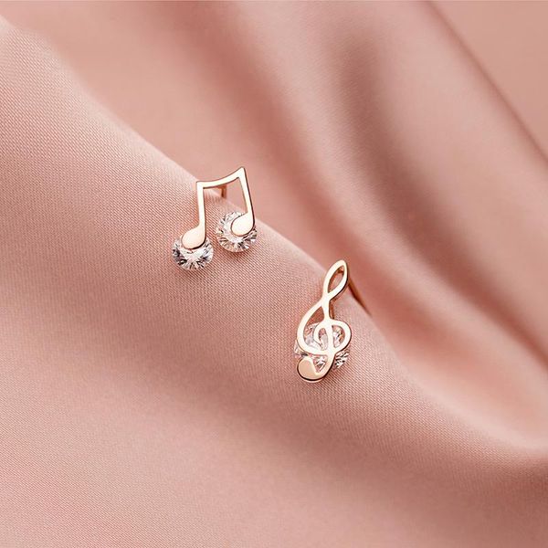 stud 100% real 925 sterling silver dainty zircon music note treble clef earrings for women girls lovers e0071, Golden;silver
stud 100% real 925 sterling silver dainty zircon music note treble clef earrings for women girls lovers e0071, Golden;silver