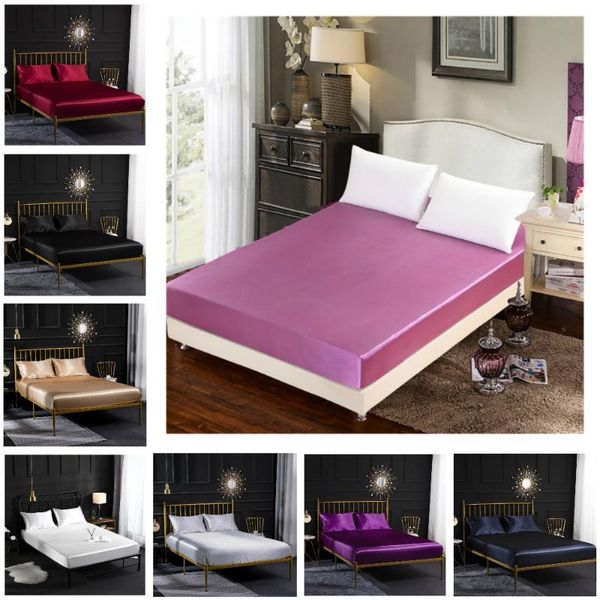 lychee 100% polyester solid fitted sheets satin silk fitted bed sheet mattress sets with four corners and elastic bands
lychee 100% polyester solid fitted sheets satin silk fitted bed sheet mattress sets with four corners and elastic bands