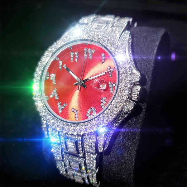 watches missfox red dial diamond men quartz luxurious round arabic digital man calendar waterproof platinum man's, Slivery;brown
watches missfox red dial diamond men quartz luxurious round arabic digital man calendar waterproof platinum man's, Slivery;brown