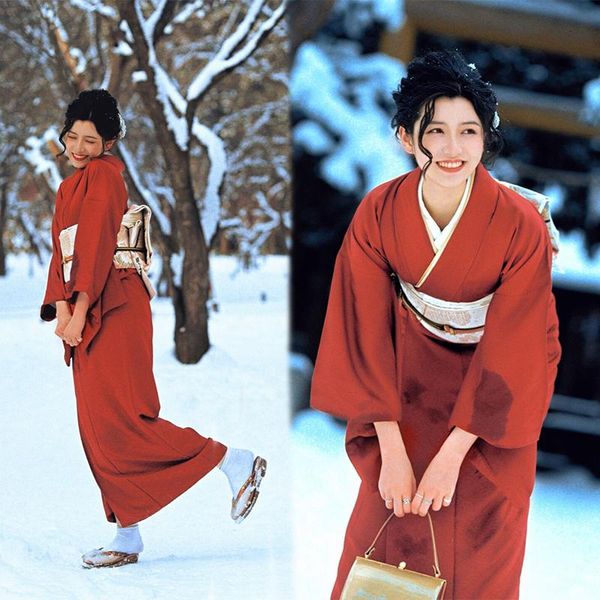 ethnic clothing japanese traditional yukata kimono vintage female geisha print flower stage performance suit costume cosplay, Red
ethnic clothing japanese traditional yukata kimono vintage female geisha print flower stage performance suit costume cosplay, Red