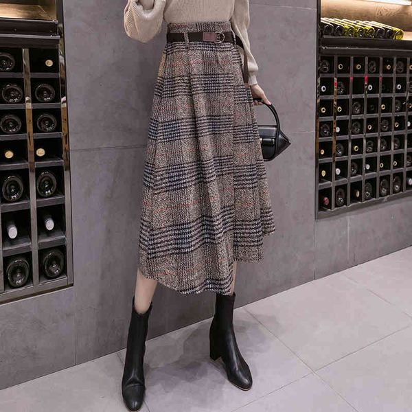 skirts woolen plaid skirts female winter korean style high-waisted irregular thin skirt big with belt 4k0j, Black
skirts woolen plaid skirts female winter korean style high-waisted irregular thin skirt big with belt 4k0j, Black