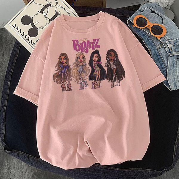summer new bratz letter women t-shirts casual white fashion harajuku short sleeve print y2k graphic streetwear t shirt
summer new bratz letter women t-shirts casual white fashion harajuku short sleeve print y2k graphic streetwear t shirt