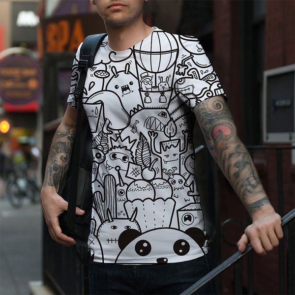 Original rock Bob Marle simple strokes pattern T-shirt fashion breathable and comfortable daily party visual impact Gothic style men's, White;black
Original rock Bob Marle simple strokes pattern T-shirt fashion breathable and comfortable daily party visual impact Gothic style men's, White;black