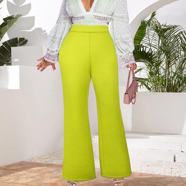 women's pants & capris elegant women wide leg africa female fall winter party office high waist trousers bright green work wear large s, Black;white
women's pants & capris elegant women wide leg africa female fall winter party office high waist trousers bright green work wear large s, Black;white