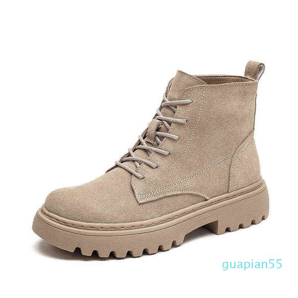 fashion-woman ankle boots suede leather womens flat platform short ladies shoes autumn winter, Black
fashion-woman ankle boots suede leather womens flat platform short ladies shoes autumn winter, Black