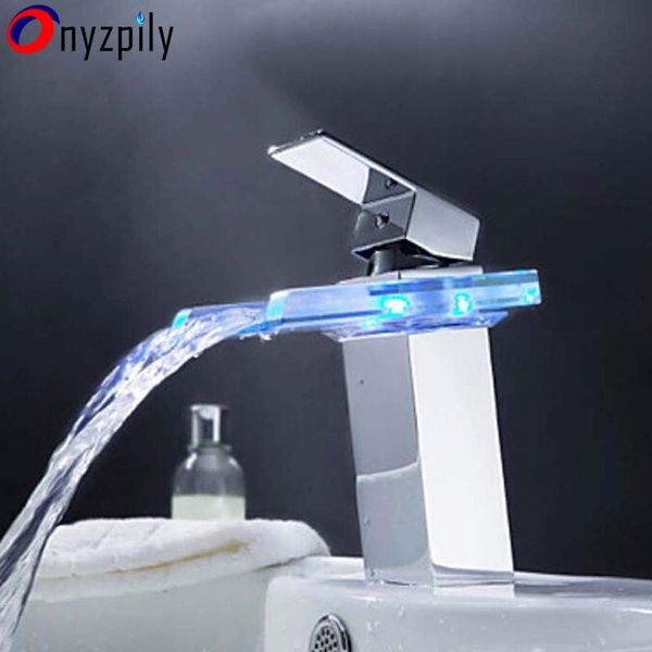 bathroom sink faucets glass spout led basin faucet chrome vanity mixer tap deck mounted waterfall
bathroom sink faucets glass spout led basin faucet chrome vanity mixer tap deck mounted waterfall