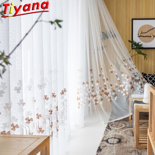curtain & drapes coffee/white small flowers tulle curtains for living room floral sheer volie kitchen balcony vt
curtain & drapes coffee/white small flowers tulle curtains for living room floral sheer volie kitchen balcony vt