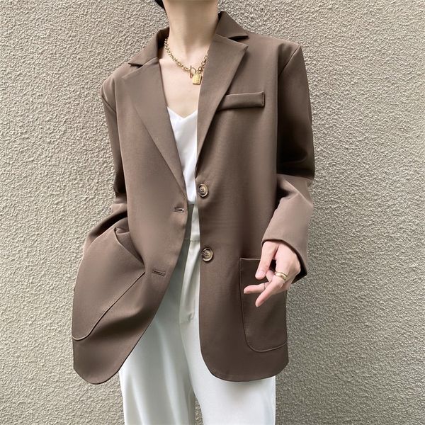 2021 ol notched vintage british style solid blazer coat new autumn formal long sleeve women blazers suit jacket femme dmwa, White;black
2021 ol notched vintage british style solid blazer coat new autumn formal long sleeve women blazers suit jacket femme dmwa, White;black