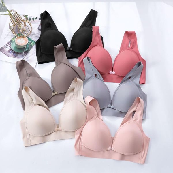 bras plus size latex ice silk pregnant mom breastfeeding bra without steel ring front button women underwear, Red;black
bras plus size latex ice silk pregnant mom breastfeeding bra without steel ring front button women underwear, Red;black