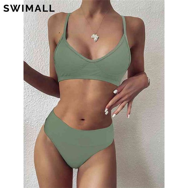 solid bikini swimsuit women high waist set two piece swimwear female push up bathing suit summer bather biquini 210722, White;black
solid bikini swimsuit women high waist set two piece swimwear female push up bathing suit summer bather biquini 210722, White;black