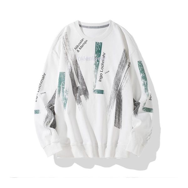 men's hoodies & sweatshirts letter print o-neck pullover 2021 autumn casual loose street sweatshirt fashion harajuku sudadera hombre hi, Black
men's hoodies & sweatshirts letter print o-neck pullover 2021 autumn casual loose street sweatshirt fashion harajuku sudadera hombre hi, Black