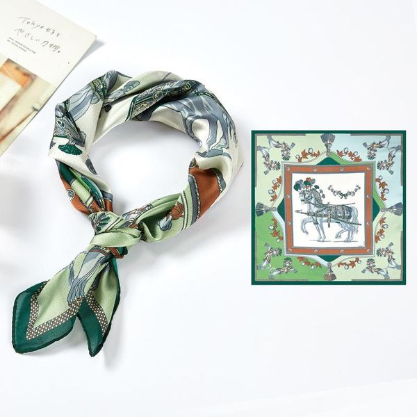 scarves 2021 fashion silk square scarf for women 53*53cm neck hair tie band bag warp soft neckerchief hijab headscarf female foulard, Blue;gray
scarves 2021 fashion silk square scarf for women 53*53cm neck hair tie band bag warp soft neckerchief hijab headscarf female foulard, Blue;gray