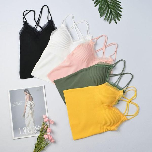women's tanks & camis q summer 2021 beautiful straps wild slim vest lace underwear bra wrapped chest, White
women's tanks & camis q summer 2021 beautiful straps wild slim vest lace underwear bra wrapped chest, White
