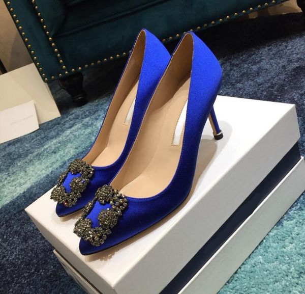 dress shoes classics brand women wedding metal rhinestones silk 6cm 8cm 10cm thin heel high party pumps, Black
dress shoes classics brand women wedding metal rhinestones silk 6cm 8cm 10cm thin heel high party pumps, Black