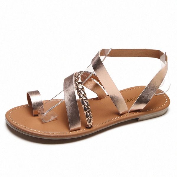 women sandals summer strappy gladiator low flat heel flip flops soft beach sandals shoes woman female shoe g7xg#, Black
women sandals summer strappy gladiator low flat heel flip flops soft beach sandals shoes woman female shoe g7xg#, Black