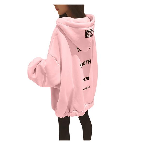 korean japanese hoodie oversized sweatshirt womens long sleeve hooded blouse coat letters hoody plus size sweet dresses mantle, Black
korean japanese hoodie oversized sweatshirt womens long sleeve hooded blouse coat letters hoody plus size sweet dresses mantle, Black