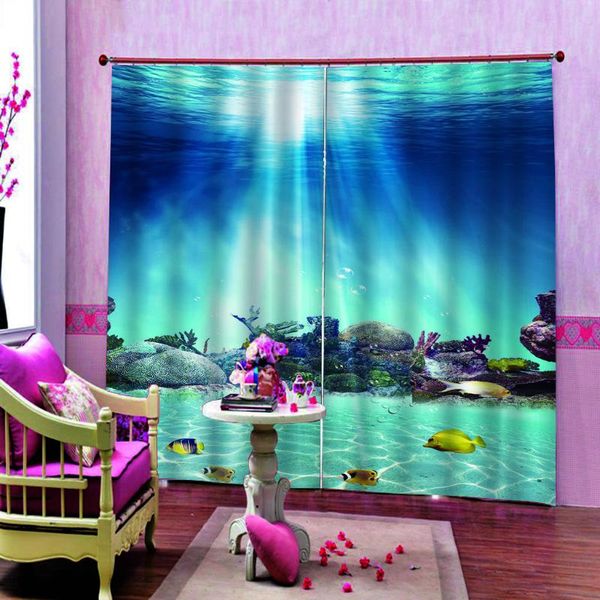curtain & drapes custom underwater world blue ocean fishes po print indoor decor cartoon kids room bedroom 3d blackout sets 
curtain & drapes custom underwater world blue ocean fishes po print indoor decor cartoon kids room bedroom 3d blackout sets