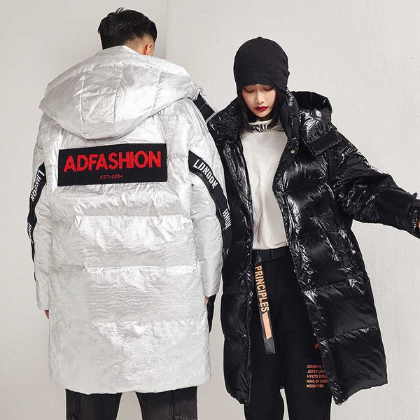 2021 thick cloak men's white duck down, bright surface, fashionable, new winter series 80%, Black
2021 thick cloak men's white duck down, bright surface, fashionable, new winter series 80%, Black