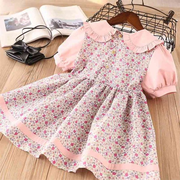 summer girls' dress floral lapel cotton short sleeve pleated party princess children's kids girls clothing 210625, Red;yellow
summer girls' dress floral lapel cotton short sleeve pleated party princess children's kids girls clothing 210625, Red;yellow
