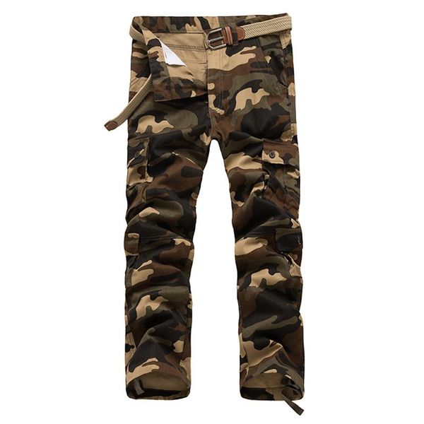 men's fashion multi-pocket cargo pants camouflage camo pants men's casual loose trousers, Black
men's fashion multi-pocket cargo pants camouflage camo pants men's casual loose trousers, Black