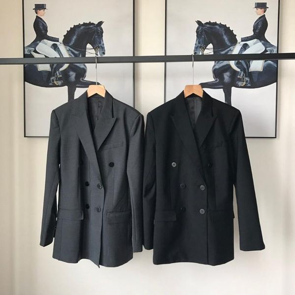 2021 new ladies fashion long sleeve lapel solid color blazer 0912, White;black
2021 new ladies fashion long sleeve lapel solid color blazer 0912, White;black