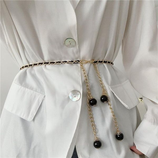 belts metal waist chain han chinese clothing accessories antique korean style fashionable all-match suit shirt dress belt female, Black;brown
belts metal waist chain han chinese clothing accessories antique korean style fashionable all-match suit shirt dress belt female, Black;brown