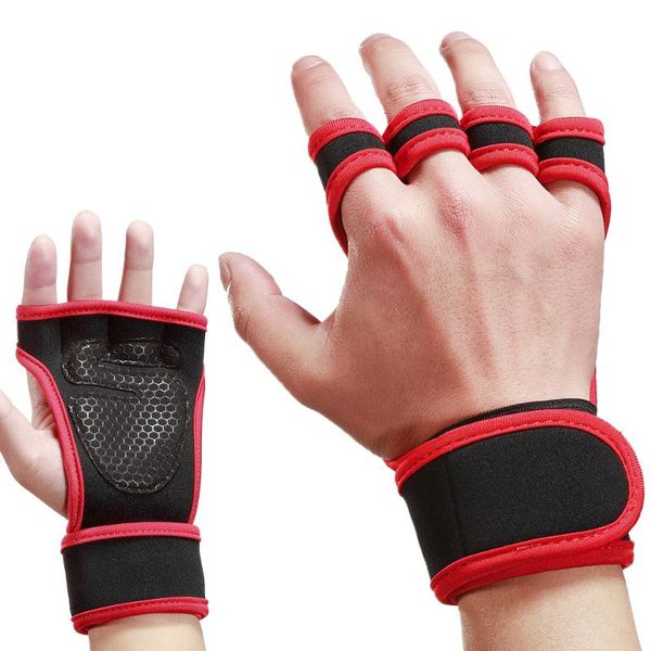 lifting workout gloves with integrated wrist wraps anti-slip hand protector powerlifting pull ups weight lifting sport equipment, Black;red
lifting workout gloves with integrated wrist wraps anti-slip hand protector powerlifting pull ups weight lifting sport equipment, Black;red