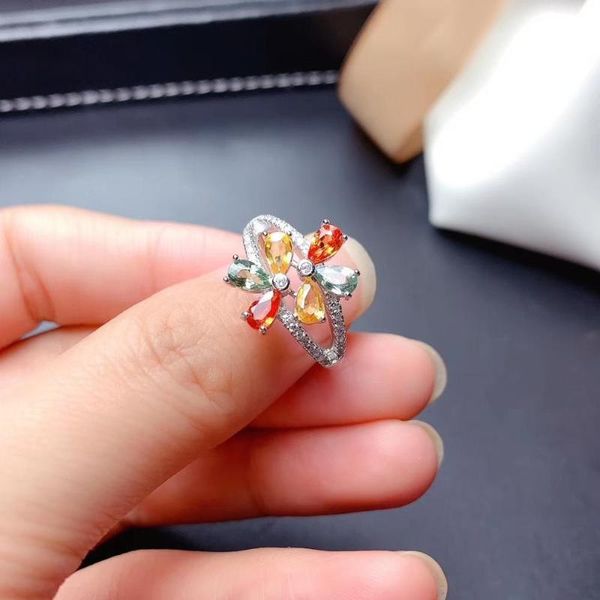 cluster rings natural multicolor sapphire gem ring gemstone s925 silver luxurious big wide flower women girl party gift jewelry, Golden;silver
cluster rings natural multicolor sapphire gem ring gemstone s925 silver luxurious big wide flower women girl party gift jewelry, Golden;silver