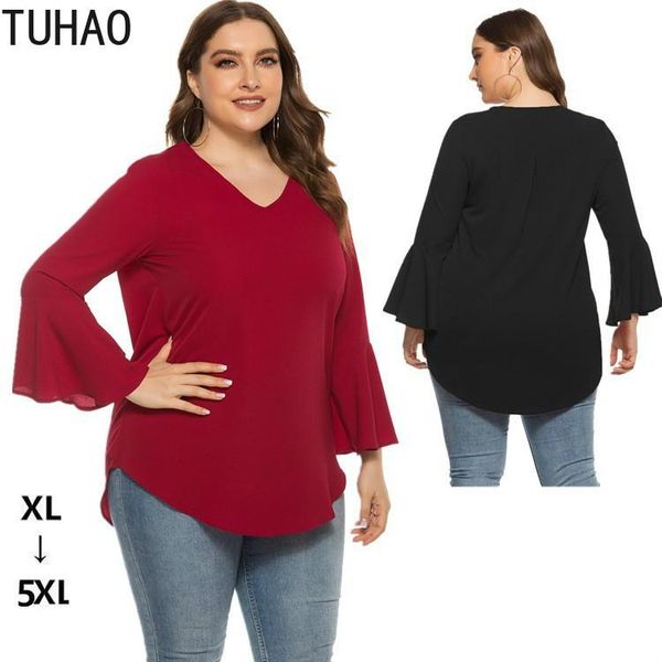 women's blouses & shirts tuhao women blouse 2021 spring summer office lady black red fashion ladies shirt plus size 5xl 4xl 3xl wm104, White
women's blouses & shirts tuhao women blouse 2021 spring summer office lady black red fashion ladies shirt plus size 5xl 4xl 3xl wm104, White