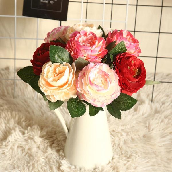 western rose artificial flowers silk peonies wedding decorative vases for home decor bride bouquet foam craft gifts fake plants
western rose artificial flowers silk peonies wedding decorative vases for home decor bride bouquet foam craft gifts fake plants