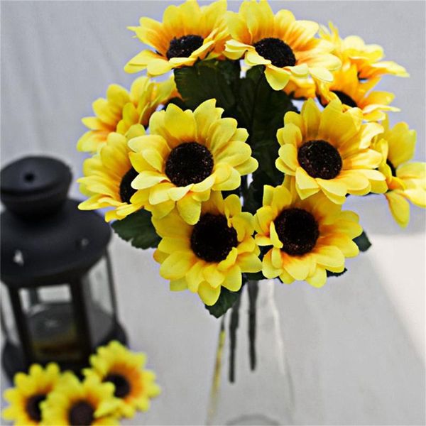wedding decoration diy wreath wreath clip artificial flowers seven heads beauty fake sunflower artificial silk flower bouquet
wedding decoration diy wreath wreath clip artificial flowers seven heads beauty fake sunflower artificial silk flower bouquet