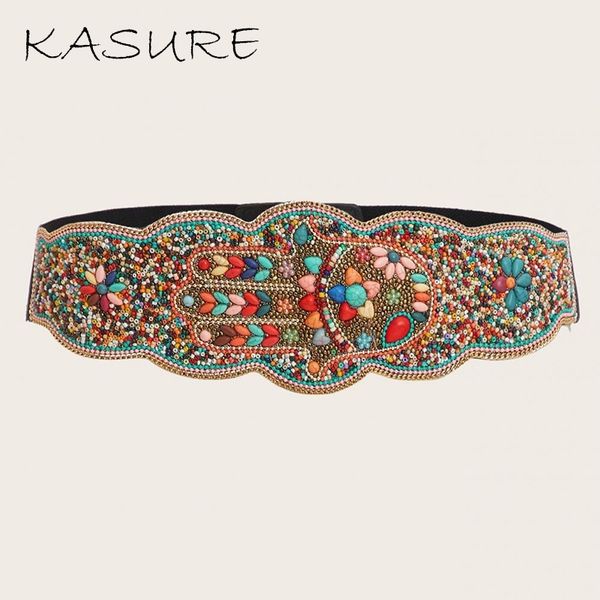 kasure bohemian fashion woman gypsy stunning boho style waistband resin beads shell belly chain wax rope wide handmade belt, Slivery;black
kasure bohemian fashion woman gypsy stunning boho style waistband resin beads shell belly chain wax rope wide handmade belt, Slivery;black