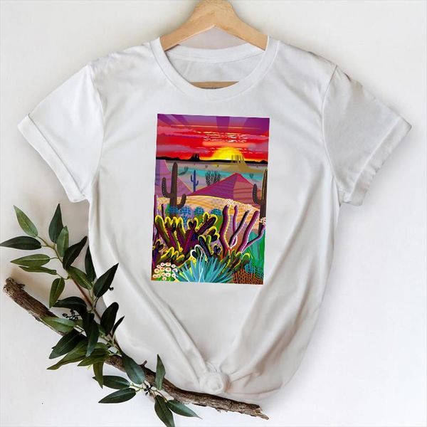 and women cactus painting mens travel clothing cute spring summer lady print graphic female tee shirt, White;black
and women cactus painting mens travel clothing cute spring summer lady print graphic female tee shirt, White;black