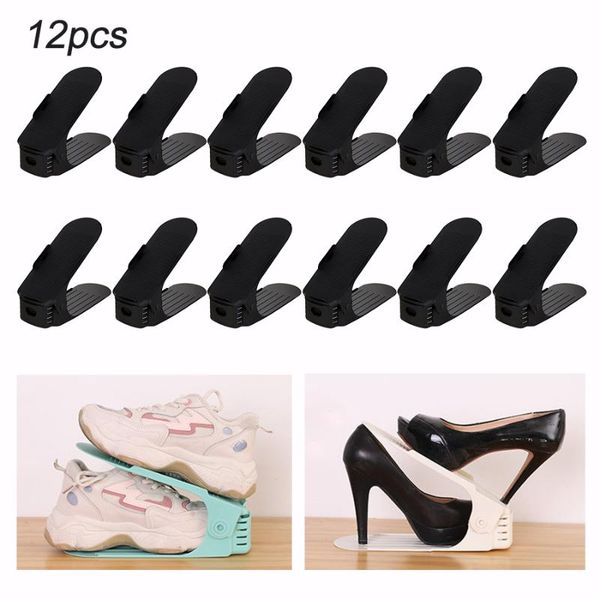 clothing & wardrobe storage 12pcs durable adjustable shoe organizer footwear support slot space saving cabinet closet stand shoes rack shoeb
clothing & wardrobe storage 12pcs durable adjustable shoe organizer footwear support slot space saving cabinet closet stand shoes rack shoeb