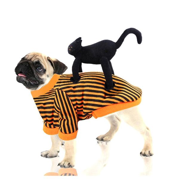 dog apparel pet clothes striped soft comfy t shirts jumpsuit with black cat on the back vest harness for small dogs cats xl
dog apparel pet clothes striped soft comfy t shirts jumpsuit with black cat on the back vest harness for small dogs cats xl