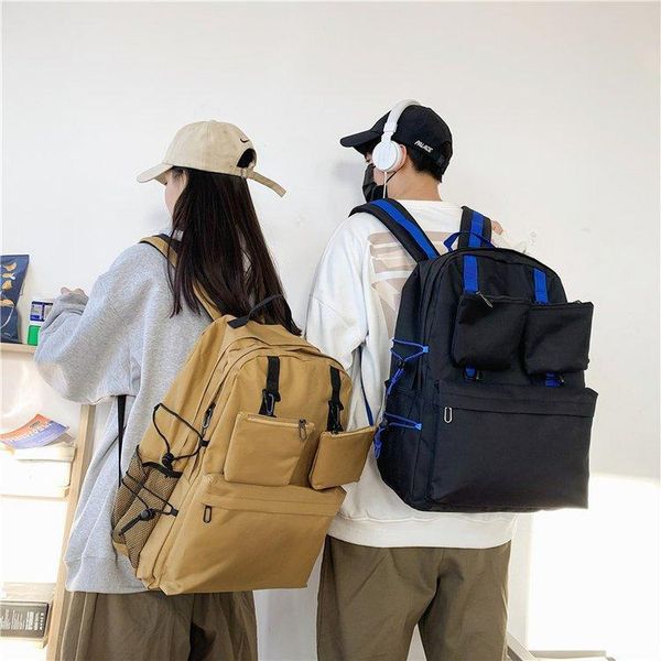 backpack school bag large capacity college student computer travel high street cargo
backpack school bag large capacity college student computer travel high street cargo