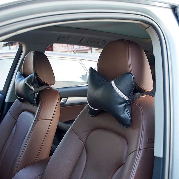 2 pack car seat neck pillows set bling front & back seat headrest head neck rest cushion breathable pu leather black beige
2 pack car seat neck pillows set bling front & back seat headrest head neck rest cushion breathable pu leather black beige