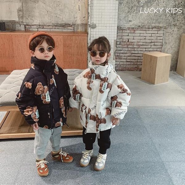down coat girls baby's kids jacket 2021 bear warm plus thicken winter autumn cotton outfits tracksuit outdoor children's clothin, Blue;gray
down coat girls baby's kids jacket 2021 bear warm plus thicken winter autumn cotton outfits tracksuit outdoor children's clothin, Blue;gray