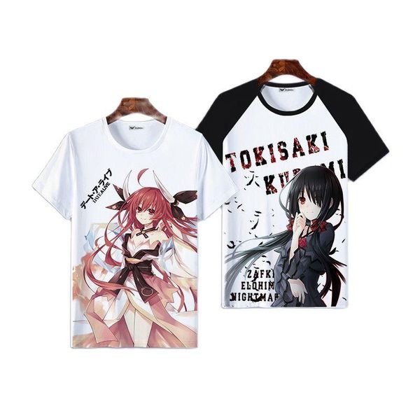 men's t-shirts date a live t-shirt anime t shirt women tshirt tokisaki kurumi yoshino itsuka kotori yatogami tohka cosplay men tees, White;black
men's t-shirts date a live t-shirt anime t shirt women tshirt tokisaki kurumi yoshino itsuka kotori yatogami tohka cosplay men tees, White;black