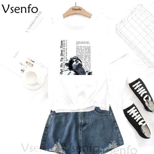 women's t-shirt call me by your name women harajuku summer graphic tshirt white shrot sleeve plus size clothing
women's t-shirt call me by your name women harajuku summer graphic tshirt white shrot sleeve plus size clothing