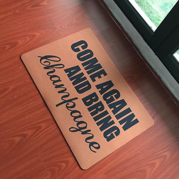 carpets doormat indoor non-slip entrance floor mat funny come again and bring champagne door outdoor rubber rug
carpets doormat indoor non-slip entrance floor mat funny come again and bring champagne door outdoor rubber rug
