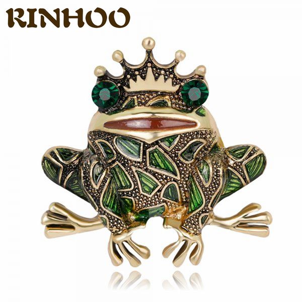 vintage fashion enamel pin frog king brooches for women trendy crystal animal brooch pins party jewelry accessories giftdio chan cont, Gray
vintage fashion enamel pin frog king brooches for women trendy crystal animal brooch pins party jewelry accessories giftdio chan cont, Gray