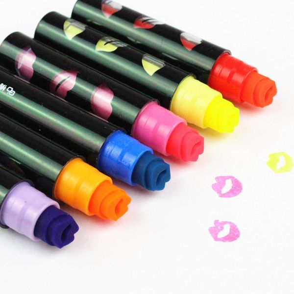 highlighters lovely cute lip seal pen kawaii candy color art material drawing painting kid stationery school supplies, Black;red
highlighters lovely cute lip seal pen kawaii candy color art material drawing painting kid stationery school supplies, Black;red