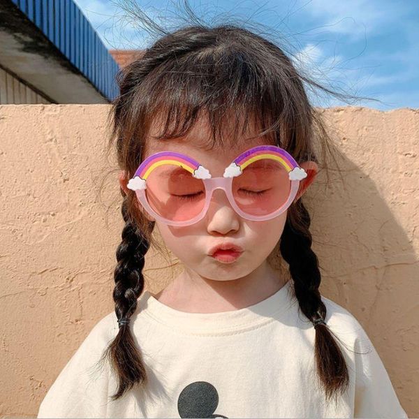 sunglasses kids retro rainbow jelly boys girls big fashion frame sun glasses uv400 trends designer children shades, Blue 
sunglasses kids retro rainbow jelly boys girls big fashion frame sun glasses uv400 trends designer children shades, Blue